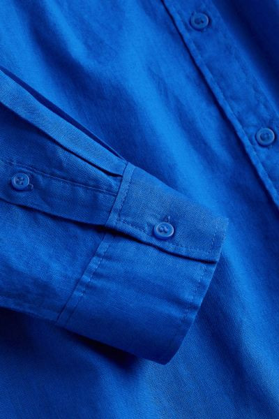 Hemdbluse aus Leinenmix | H&M (DE, AT, CH, NL, FI)