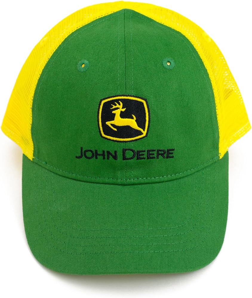 John Deere Mesh Adjustable Snapback Baseball Cap One Size | Amazon (US)