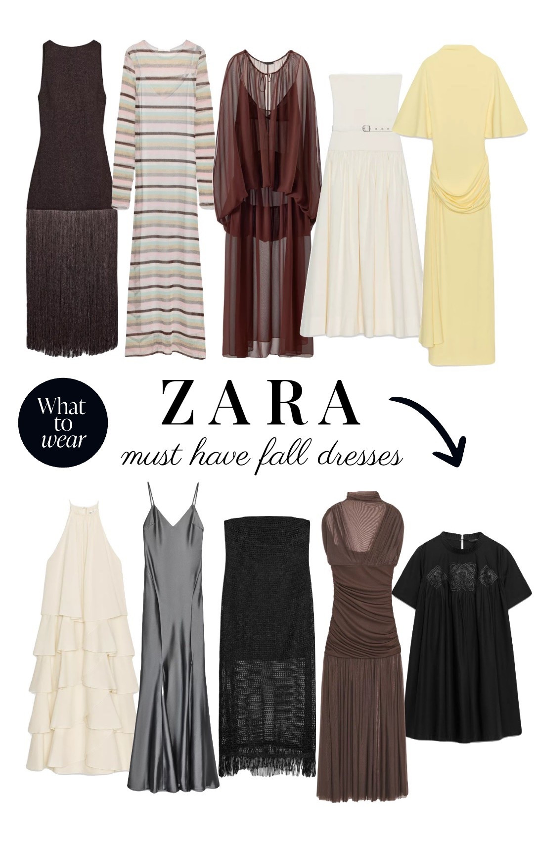 Must have fall dresses from Zara! 

#zara #fallfashion #dresses

#LTKautumn #LTKStyleTip #LTKFindsUnder100