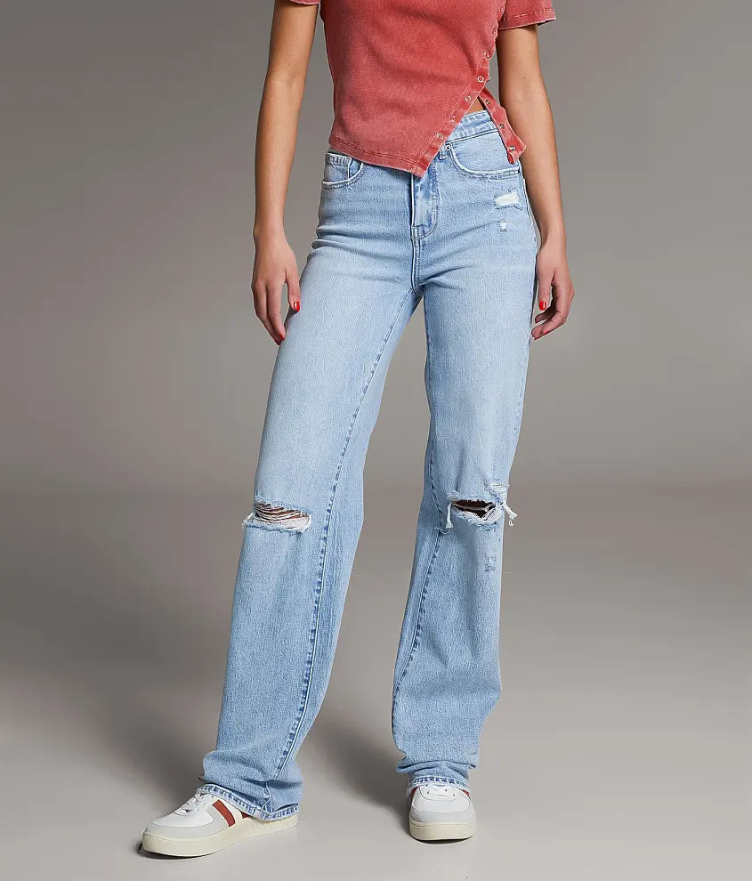 Billie Classic Straight Stretch Jean | Buckle
