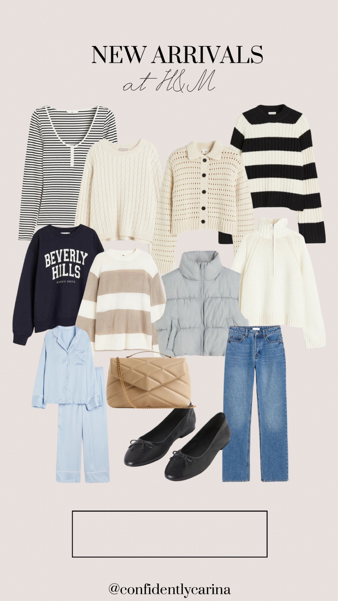 @confidentlycarina sharing some favorite new arrivals at H&M🫶🏻

H&M, winter outfit inspo, winter outfit ideas, sweaters, sweater inspo

#LTKSeasonal #LTKmidsize #LTKstyletip
