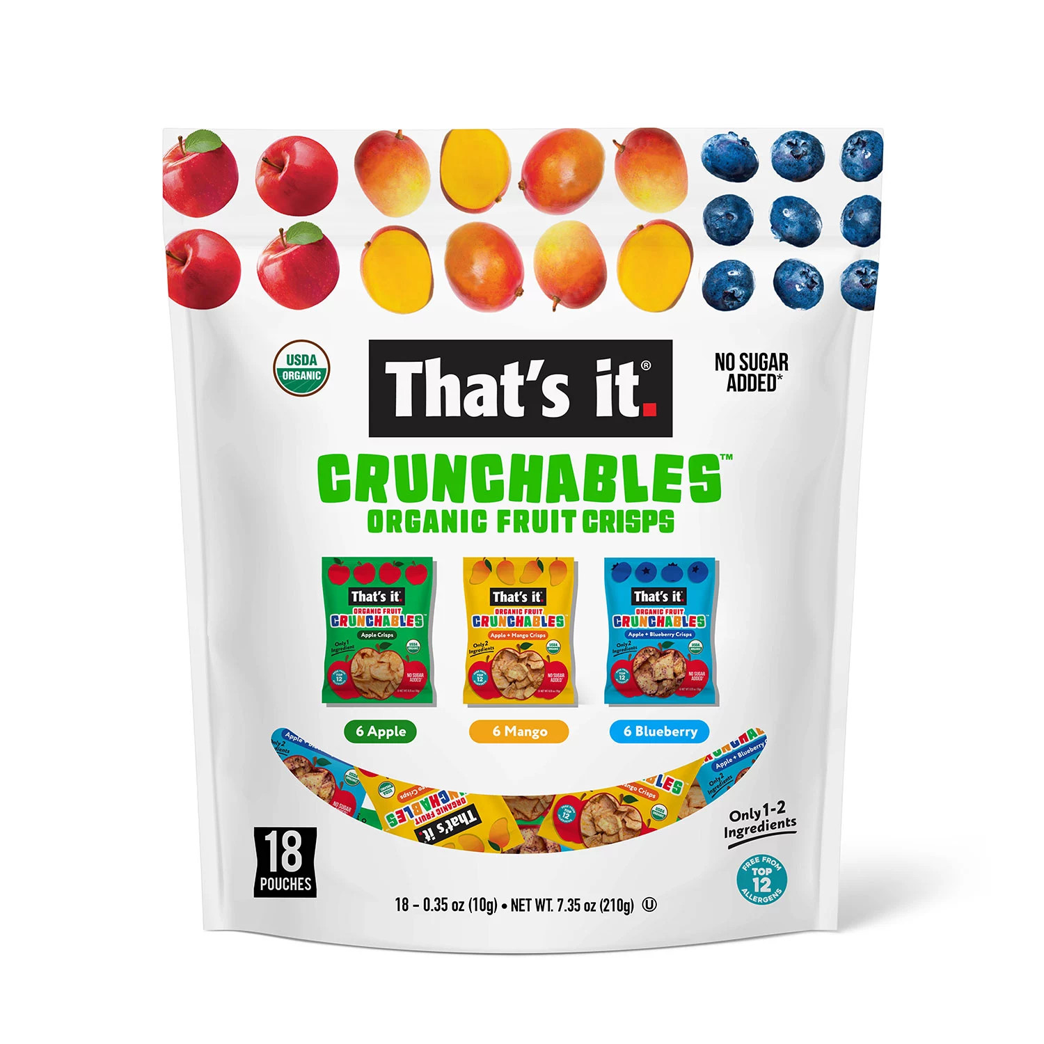 That's It Crunchable Variety Pack, 18 pk. | Sam's Club
