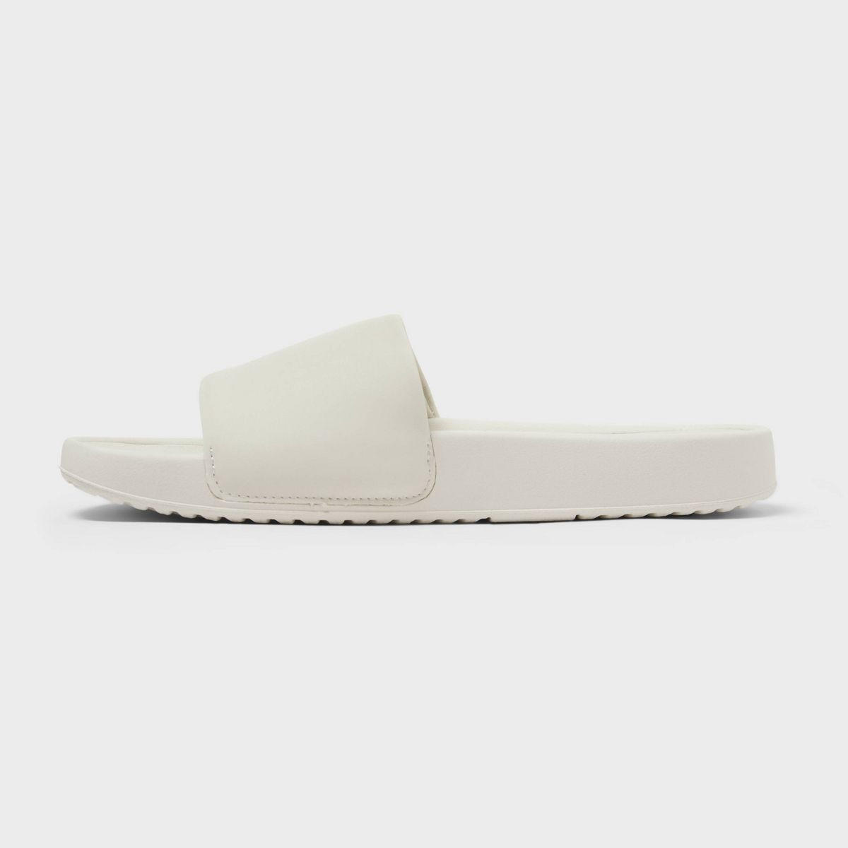 Women's Makenna Slip-on Slides - All In Motion™ Cream 12 | Target