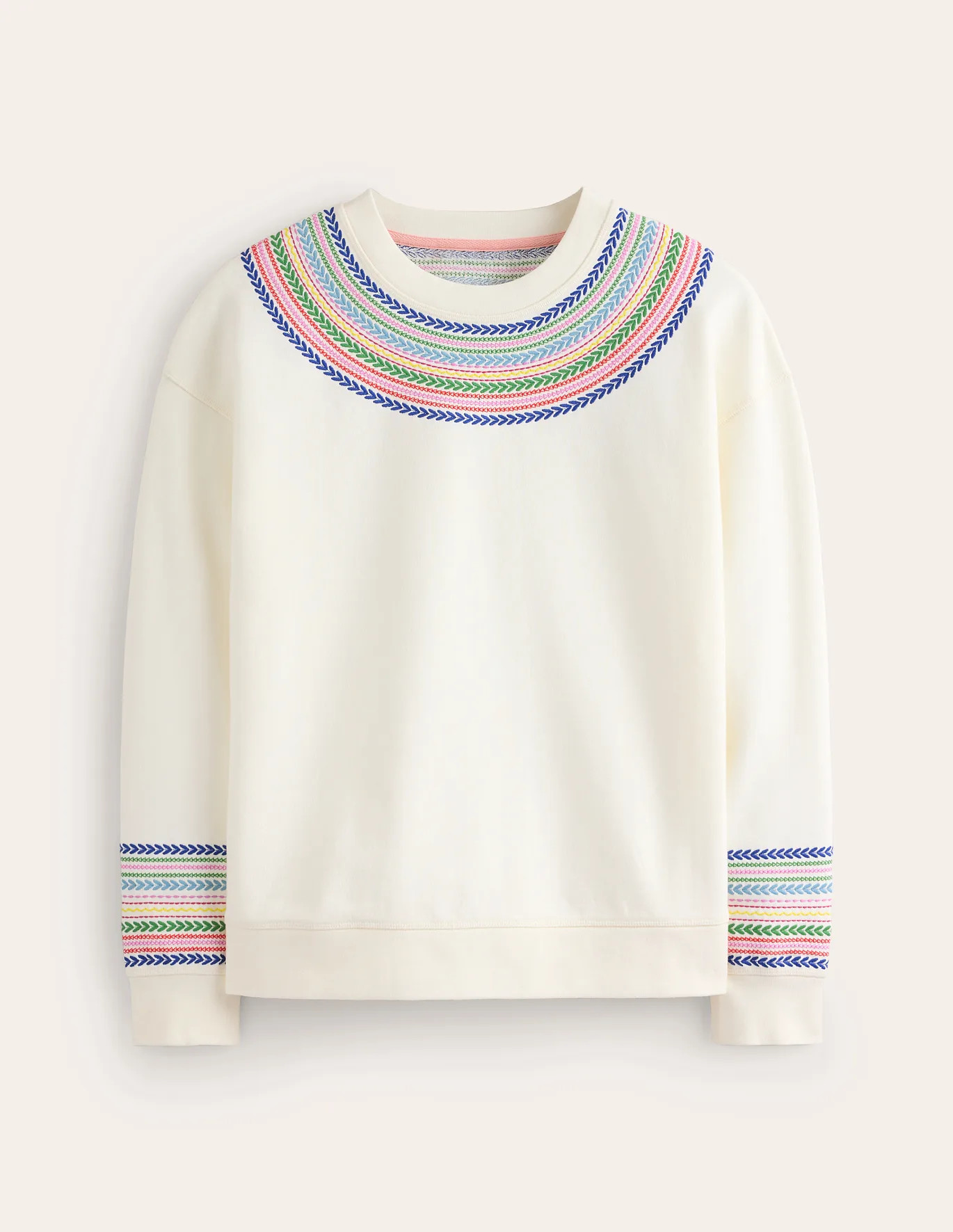 Ivory, Multi Fairisle | Boden (US)