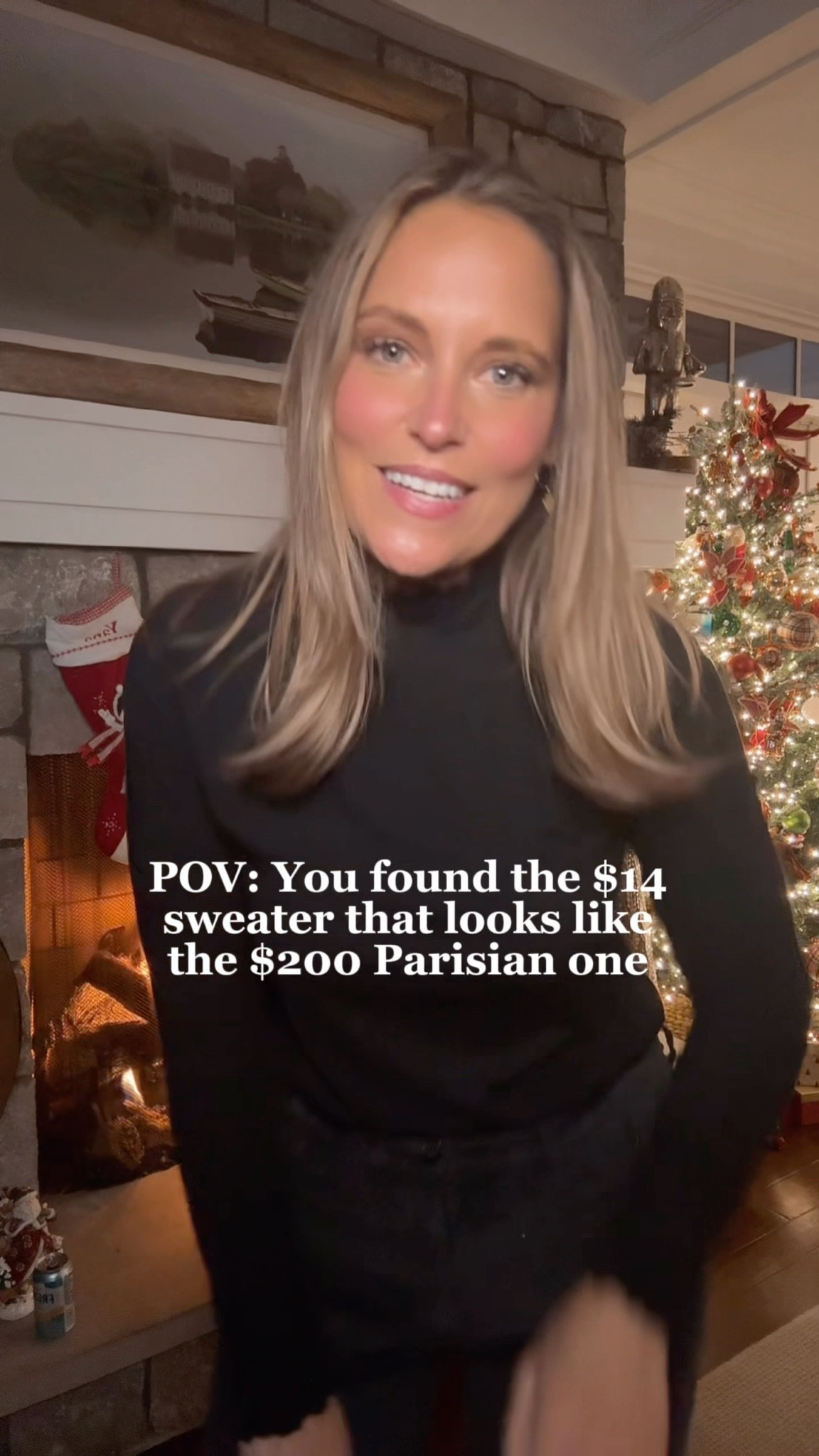 UNBELIEVABLE! $14!!!! This sweater is so good! I'm loving every single thing about it. Comes in tons of colors too. Grab this before its gone or the price goes up.

Ps I did throw it in the dryer after to get the wrinkles out and loved it even more!

Wearing large. 

#LTKFindsUnder50 #LTKOver40 #LTKootd