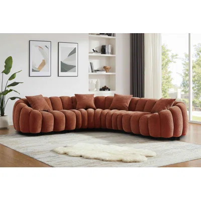 Willowridge MINIMORE Modern Style Winnie L Shape 5S Sofa | Wayfair North America