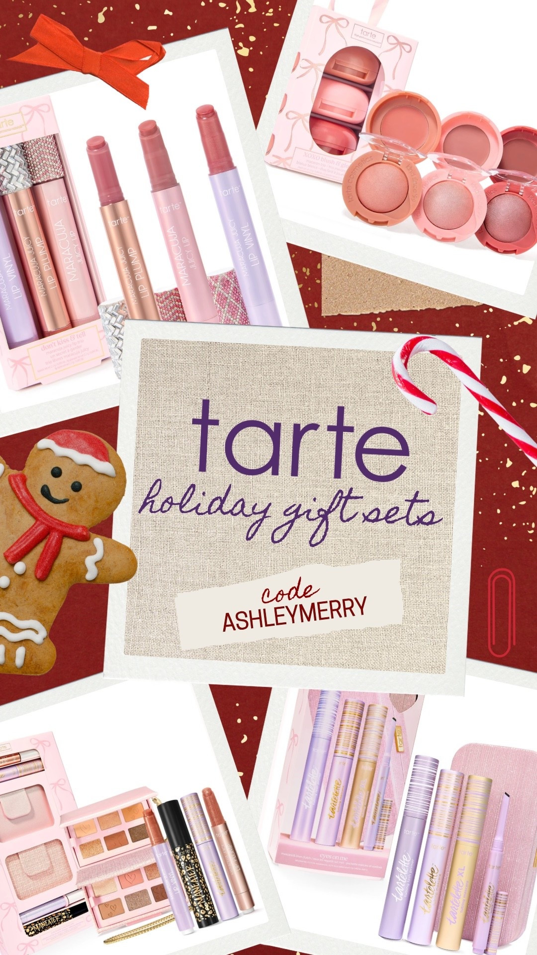 Tarte Holiday Gift Sets are Back!!
Code: ASHLEYMERRY to stack another 15% off!!

@Tarte  #Tartepartner

#LTKSaleAlert #LTKBeauty #LTKgrwm