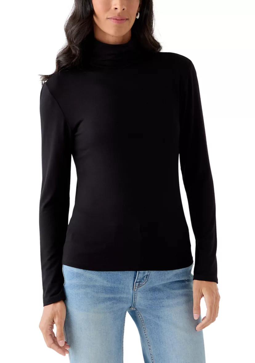 Women's Long Sleeve Turtleneck T-Shirt | Belk