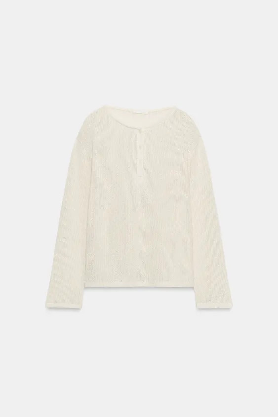 RUSTIC HENLEY T-SHIRT | Zara UK