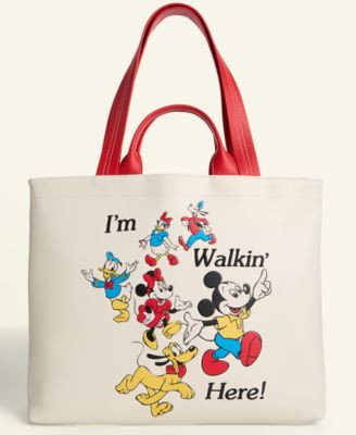 Loungefly Disney | Macy's Mickey Mouse & Friends NYC Faux-Leather Tote, Macy's Exclusive - Macy's | Macy's
