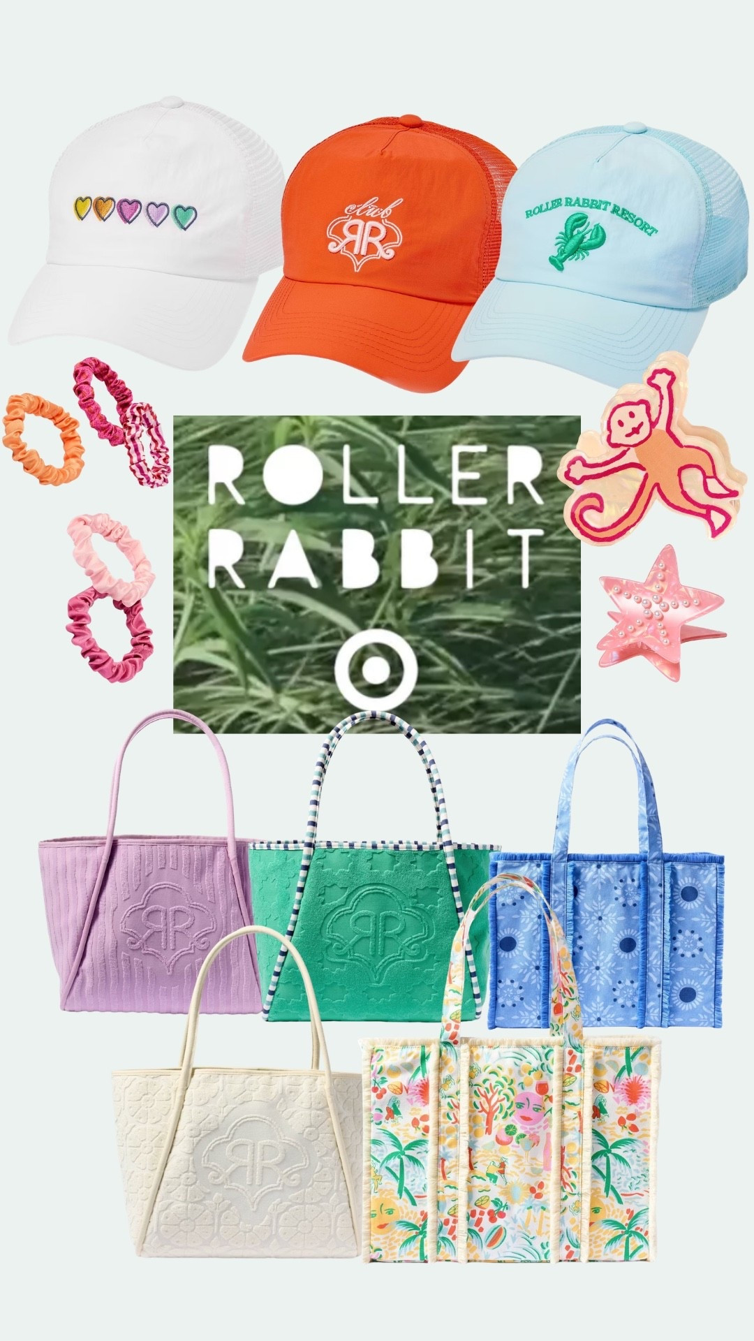 Roller Rabbit x Target accessories edition! Hats, hair binders & the cutest tote bags!! 

#LTKootd #LTKmomlife #LTKgrwm