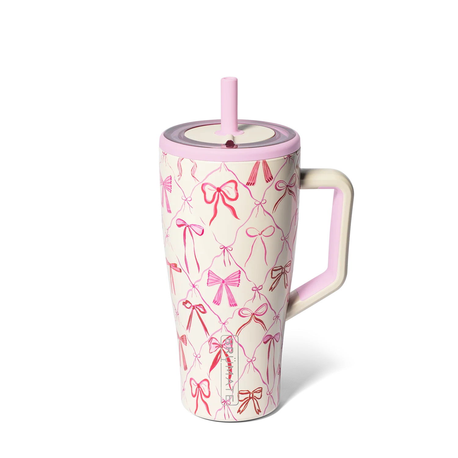 Era 30oz | Pink Bow Tumbler | BrüMate | Brumate