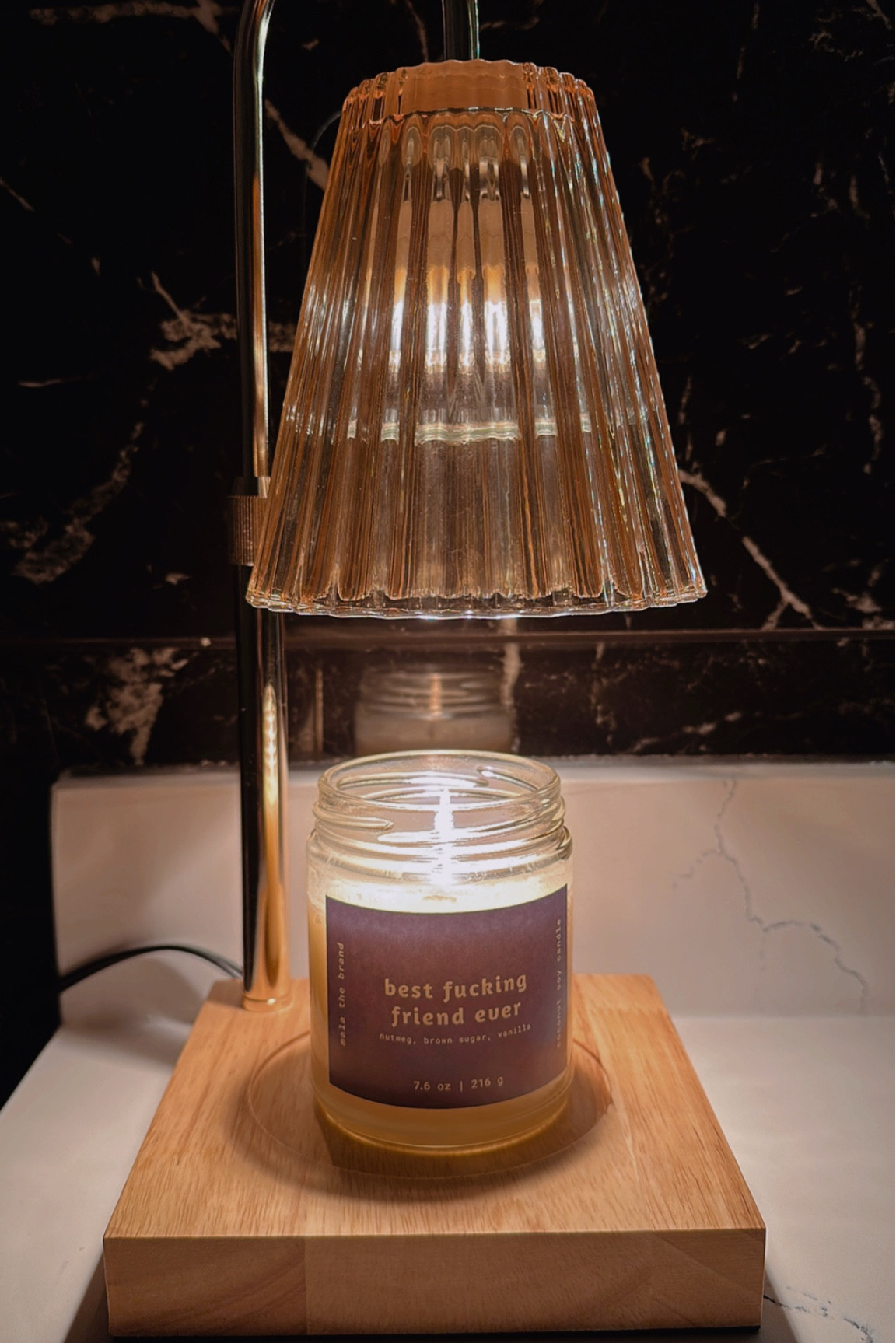 Candle warming lamp,

Affordable, gold, Amazon find, gifts for her, present, home decor, LTK under $50, under $100, self care

#LTKMostLoved #LTKGiftGuide #LTKhome