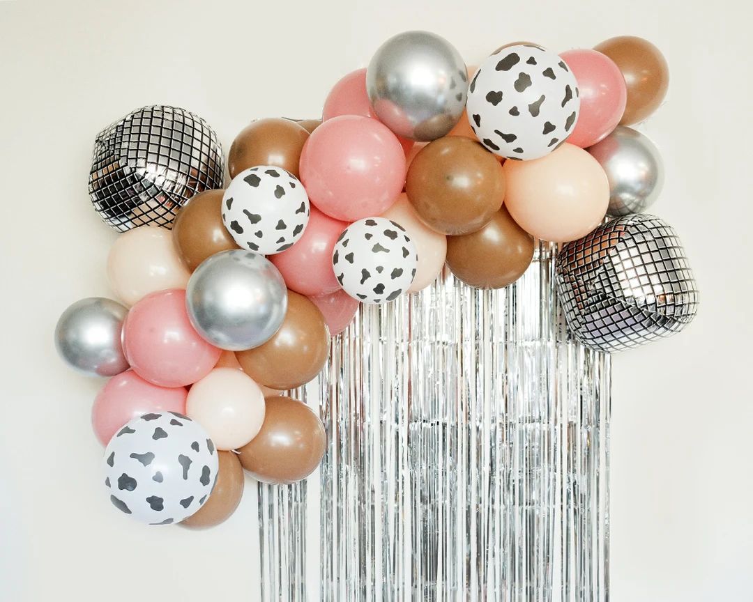 Nashville bachelorette theme balloon garland DIY kit | lets go girls bachelorette decorations | l... | Etsy (US)