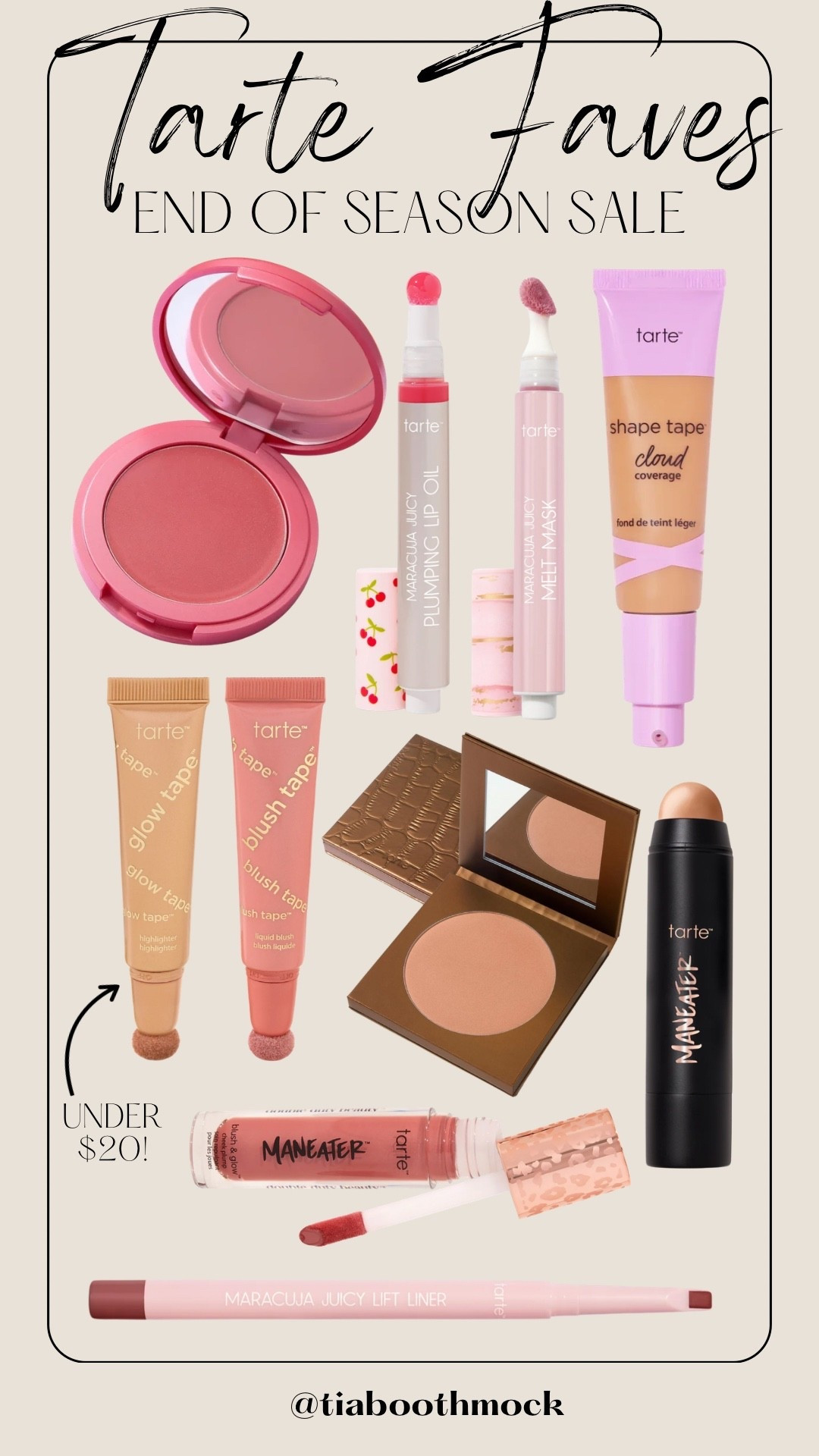 Shop my @Tarte faves up to 80% off during their end of season sale 💜

#LTKBeauty #LTKgrwm #LTKSaleAlert