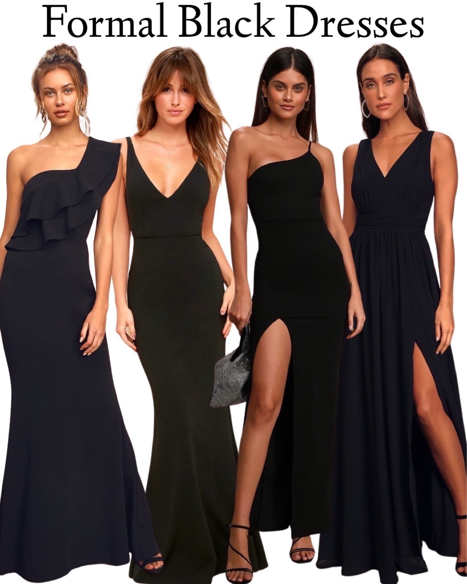 Black formal long wedding guest dresses under $100 at Lulus. 

Special occasion dresses, prom dresses, wedding guest dresses, formal dresses, black dresses. 

#LTKSaleAlert #LTKWedding #LTKSeasonal