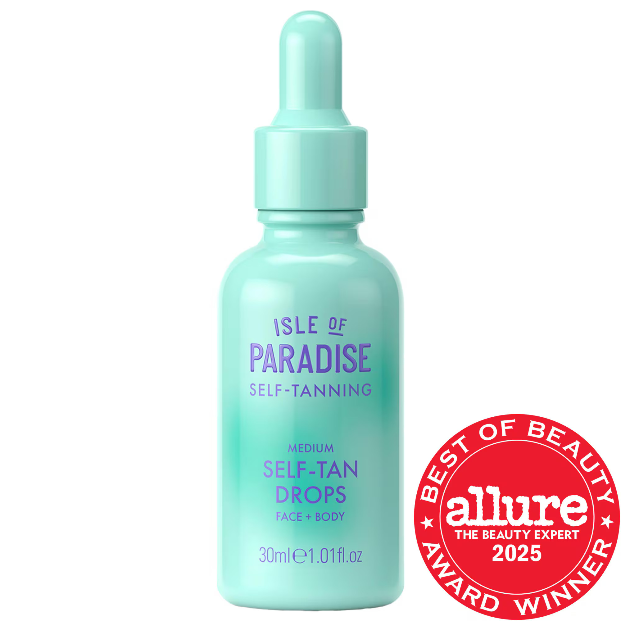Isle of Paradise Self-Tan Face Drops Medium 1.01 oz / 30 mL | Sephora (US)