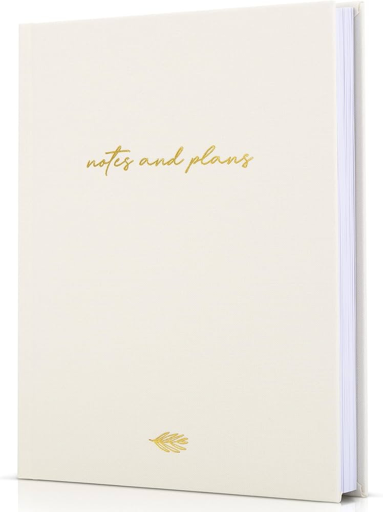 Aesthetic Daily Planner And Notebook With Hourly Schedule - Modern Hardcover To do List Notepad t... | Amazon (US)