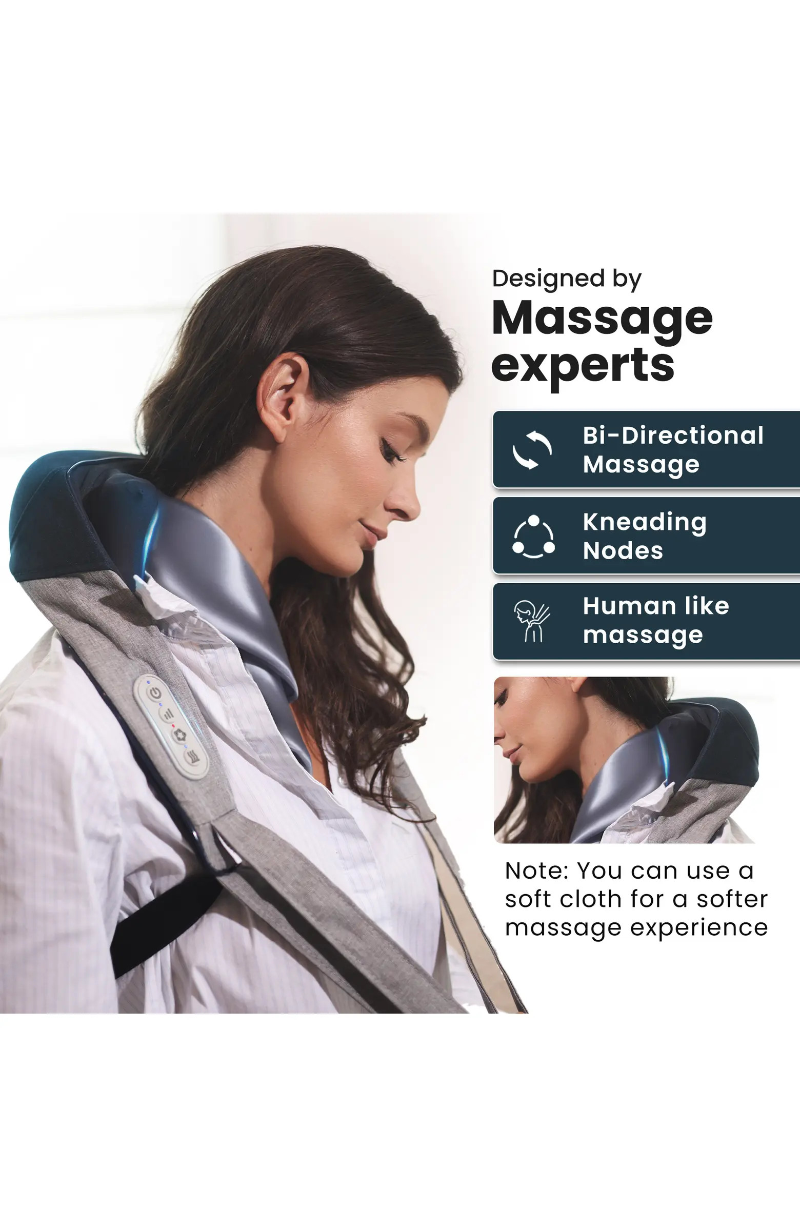 Wave Neck and Back Massager with App Control | Nordstrom