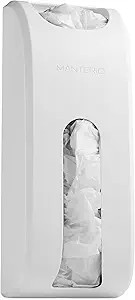 Manterio Wall Mount Plastic Bag Organizer | Durable Plastic Grocery Bag Saver | Smudge Proof, Fin... | Amazon (US)
