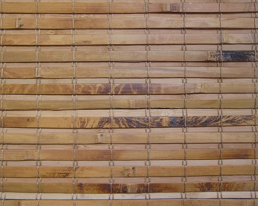 Cordless Woven Wood Roman Shades, 34W x 72H, Hatteras Camel, Sizes 20-72 Wide and 24-72 High | Amazon (US)