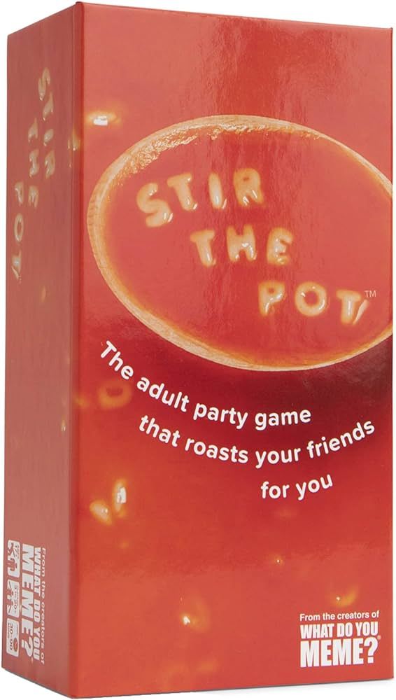 WHAT DO YOU MEME? Stir The Pot - The Party Game That Roasts Your Friends - Adult Card Games for G... | Amazon (US)