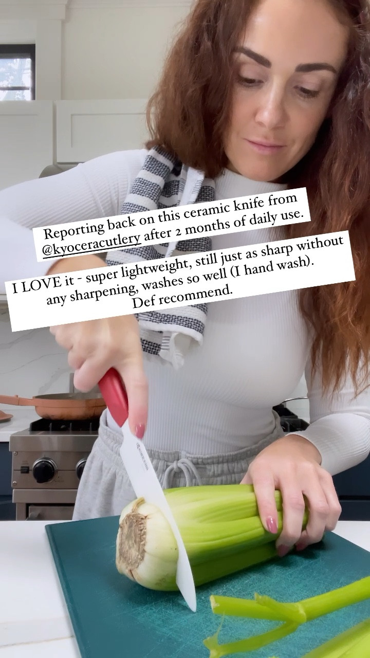 Sharp, super lightweight, washes so well. Can’t believe the price of this knife for the quality. WELL worth it for everyday use in the kitchen, from acidic citrus foods to proteins. Excellent knife for all home cooks!

#LTKGiftGuide #LTKhome #LTKfindsunder50