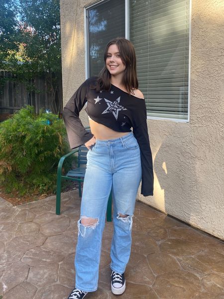 Casual outfit inspo! Top is super cropped, wearing a medium. Jeans are true to size, wearing a 4. Shoes size down 1/2.

Fall outfits / fall fashion 2023 / fall outfits 2023 / fall outfits women / fall outfit inspo / fall outfit ideas / womens fall outfits / fall outfit inspirations / cute fall outfits / casual fall outfits / fall fashion 2023 / fall fashion trends / womens fall fashion / edgy fall fashion /
college fashion / college outfits / college class outfits / college fits / college girl / college style / college essentials / amazon college outfits / back to college outfits / back to school college outfits / college tops / 
Neutral fashion / neutral outfit / Clean girl aesthetic / clean girl outfit / Pinterest aesthetic / Pinterest outfit / that girl outfit / that girl aesthetic / vanilla girl / 
Winter outfits / winter fashion 2023 / winter outfits 2023 / winter outfits women / winter outfit inspo / winter outfit ideas / womens winter outfits / winter outfit inspirations / cute winter outfits / casual winter outfits / winter fashion 2023 / winter fashion trends / womens winter fashion / edgy winter fashion / 
Winter outfits amazon / amazon winter outfits / winter fashion amazon / winter fashion 2023 amazon / amazon winter fashion / winter amazon fashion / amazon women’s winter fashion / amazon women’s fashion winter / amazon fashion / amazon fashion finds / amazon women’s fashion / 


#LTKfindsunder100 #LTKSeasonal #LTKfindsunder50