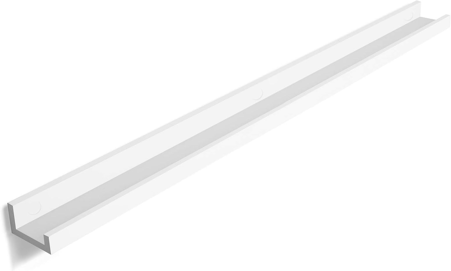 SONGMICS Wall Shelf 43.3 Inches, Floating Shelf Picture Ledge, for picture frames and books, Modern  | Amazon (US)