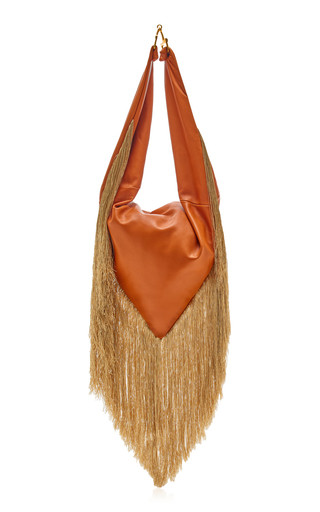 Exclusive Push Medium Fringed Leather Shoulder Bag | Moda Operandi (Global)