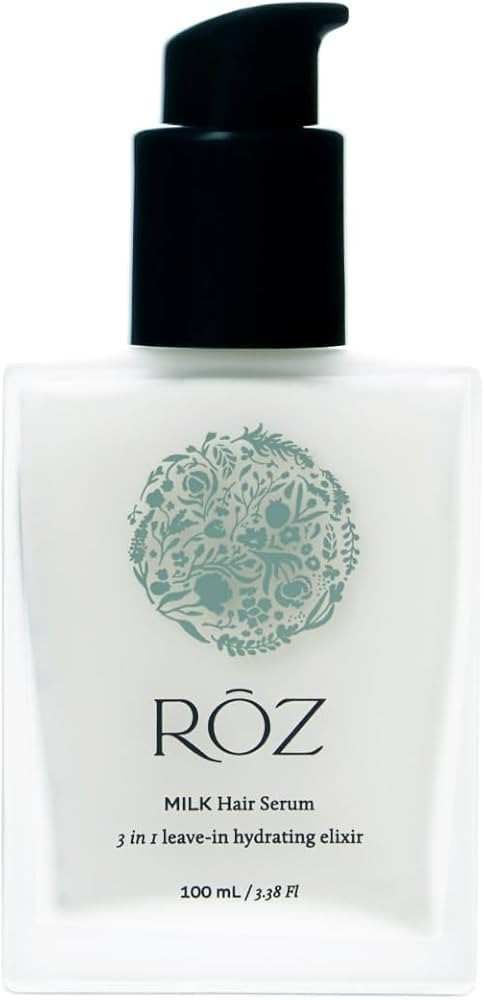 RŌZ Milk Hair Serum - Versatile 3-in-1 Leave-In for All Hair Types, Hydrates & Smooths, Frizz-Fr... | Amazon (US)