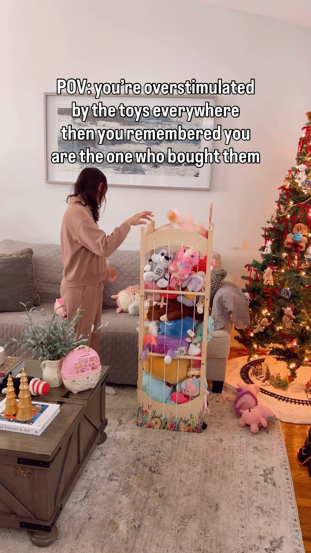 When the chaos is self-inflicted.
.
.
.

mom overstimulation, toy clutter, mom life reality, motherhood humor, relatable mom content, mom burnout, realistic motherhood

#LTKdayinmylife #LTKHome #LTKmomlife