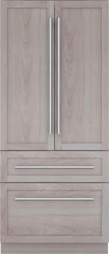 Thermador - Freedom Collection 18.8 Cu. Ft. French Door Built-in Smart Refrigerator with Internal... | Best Buy U.S.