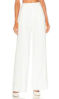 NONchalant Label Fabi Wide Leg Pant in White from Revolve.com | Revolve Clothing (Global)