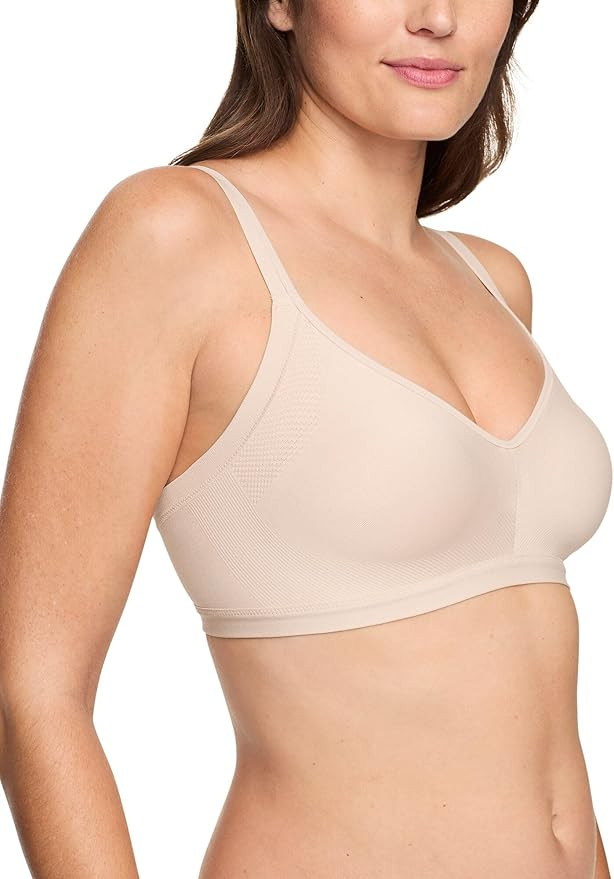 Warner's Women's Easy Does It® Underarm-smoothing With Seamless Stretch Wireless Lightly Lined C... | Amazon (US)