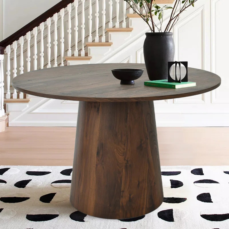 46" Round Pedestal Dining Table | Wayfair North America