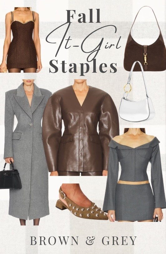 Fall It-Girl Staples ☕️
Brown & grey — the quiet-luxury duo of the season. Structured tailoring, sculpted leather, and moody neutrals make every outfit feel editorial yet effortless. Think city coffee runs, art-gallery afternoons, and late-night dinners. ✨
#falloutfitinspo #ltkfashion #ltkfallstyle #brownandgrey #neutralstyle #quietluxury #falltrends2025 #itgirlstyle #minimalchic #nycfashion
