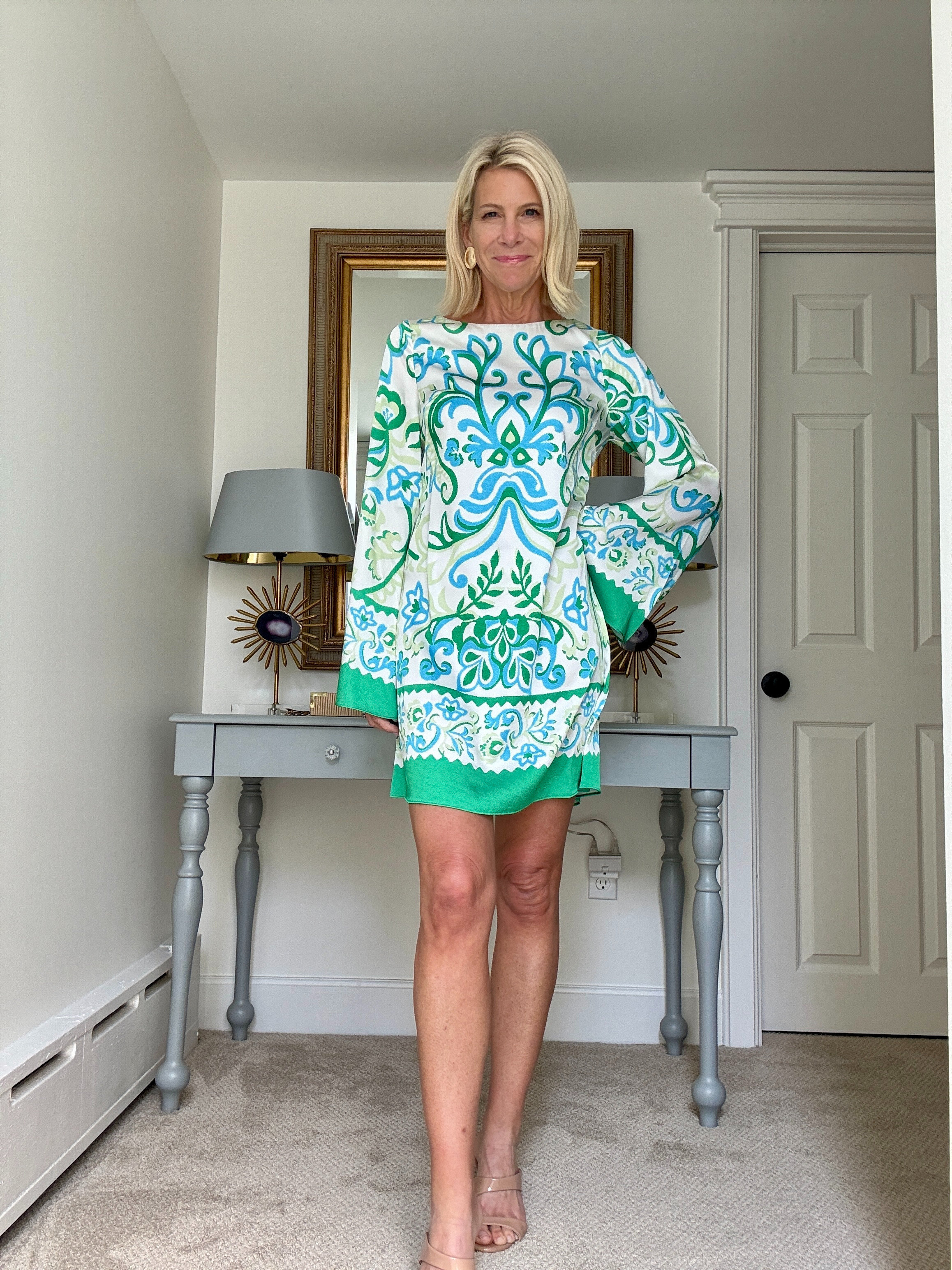 Colorful Summer Party Dress 

 #LTKootd #LTKSeasonal #LTKOver40