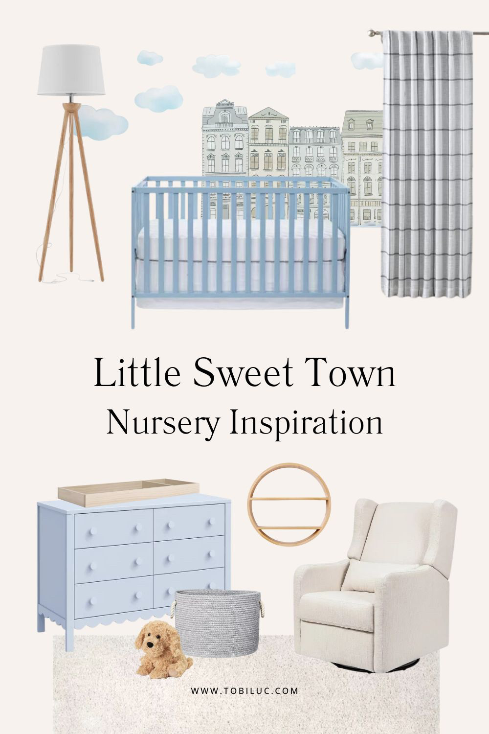2025 Nursery Inspiration: Little Townhouses, Clouds, and Modern Cozyness. Get Cute Ideas for your Baby Room. 

 #LTKHome #LTKBaby #LTKBump