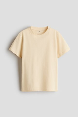 H & M - Cotton T-shirt - Light Yellow | H&M (US + CA)