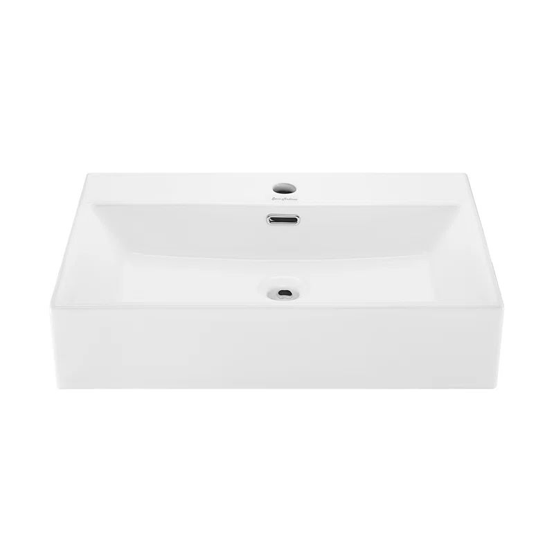 SM-WS332 Claire 24" Rectangle Wall-Mount Bathroom Sink | Wayfair North America