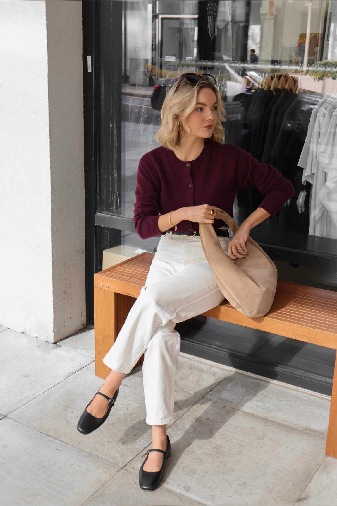 Burgundy & cream 🤍 

#LTKuk #LTKautumn #LTKeurope