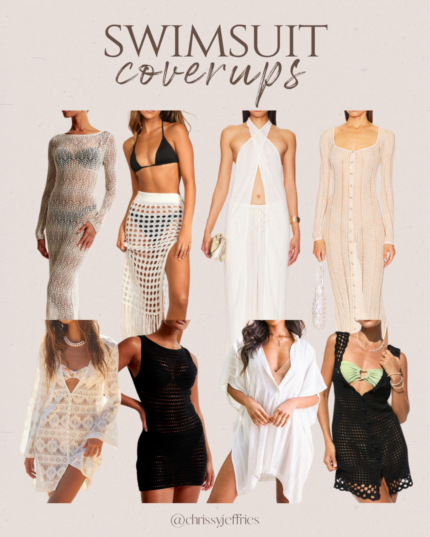 New trending swimsuit coverups for summer! 

#swimsuitcoverup #crochetcoverup #crochet #coverup #vacationmusthave 

#LTKstyletip