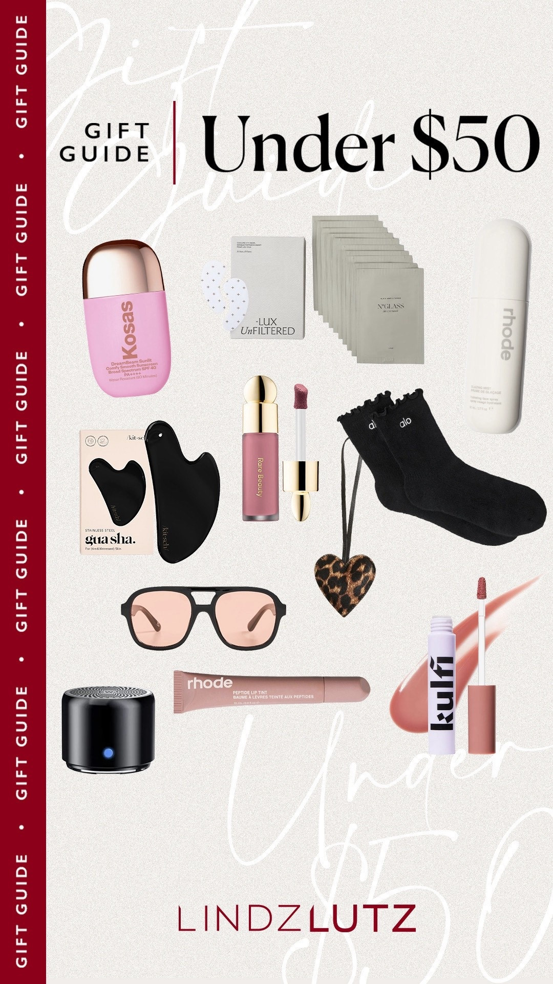 Holiday Gift Guides - Under $50 Favorite Things!

#lindseylutz #lifelutzurioue Christmas wish list, gift guides, what I want, my Christmas list, gifts for favorite things party, under $100, under $50, beauty gifts, gifts for your bestie 

#LTKHoliday #LTKFindsUnder50 #LTKGiftGuide