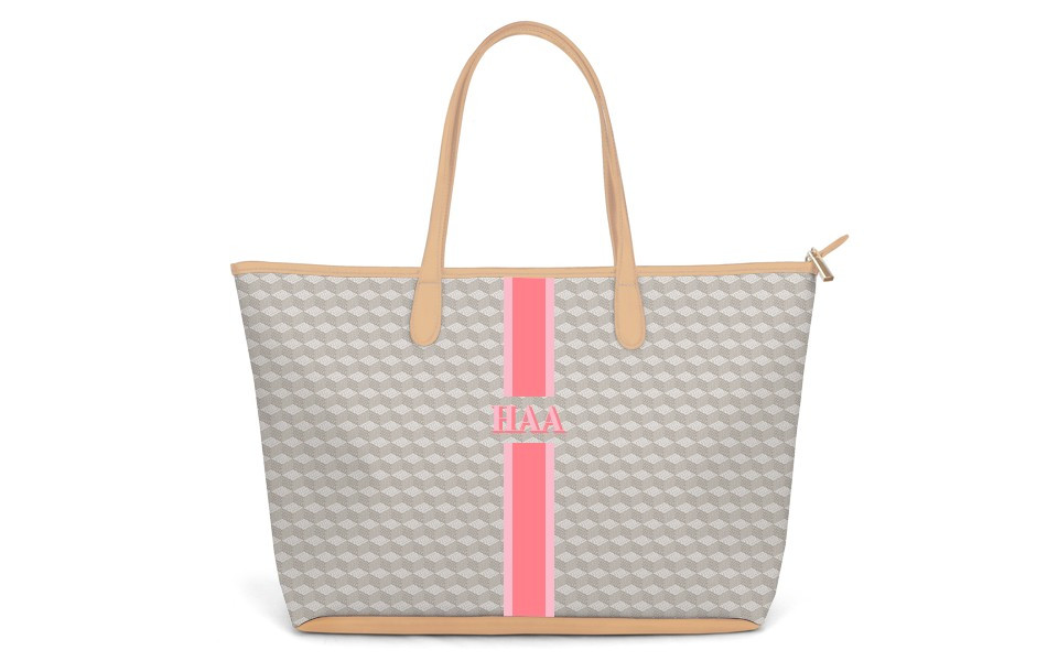 St. Anne Diaper Bag - Monogram Stripe | Barrington Gifts