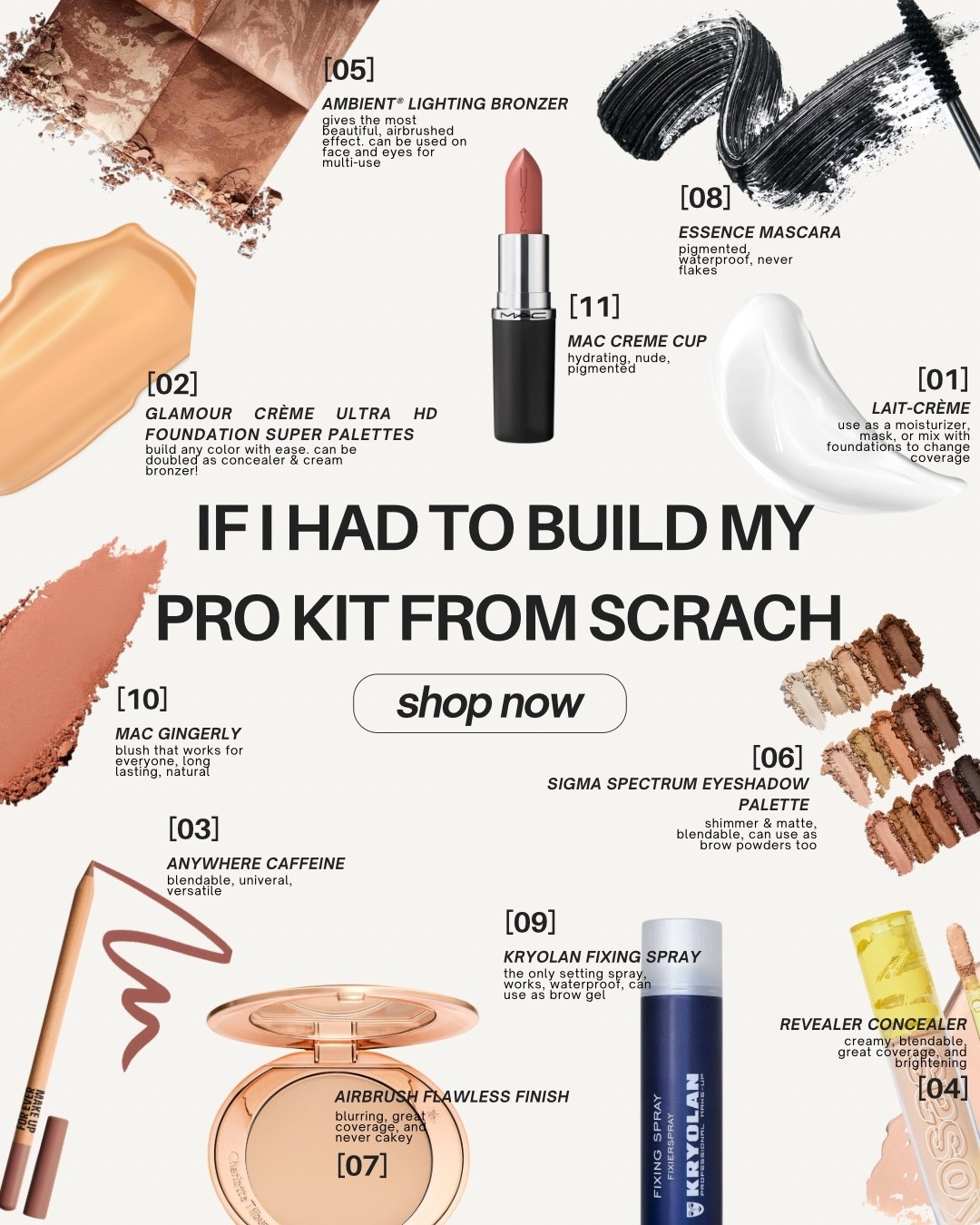 If I had to rebuild my professional makeup kit these are my non-negotiables! #ltkbeauty #ltkmakeup

#LTKdayinmylife #LTKWedding #LTKBeauty