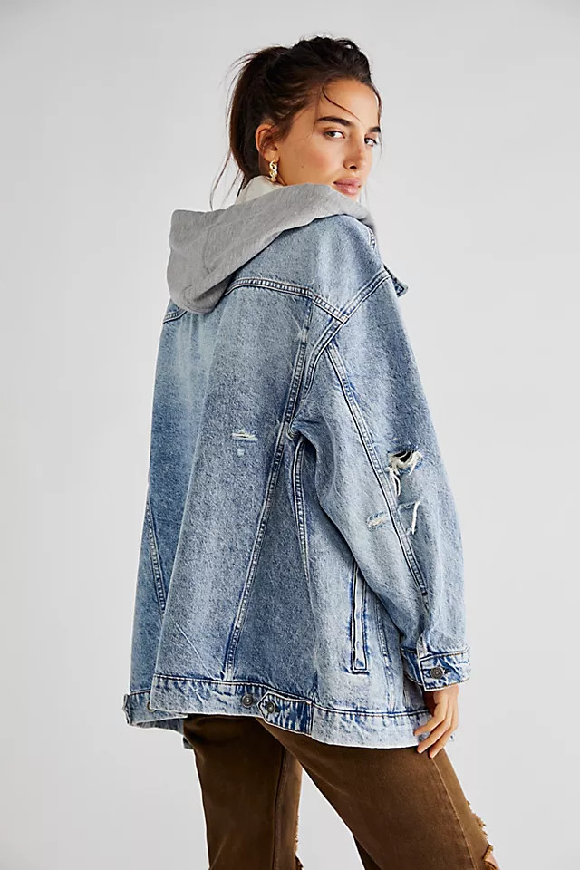 Flawless Hooded Denim Jacket | Free People (Global - UK&FR Excluded)