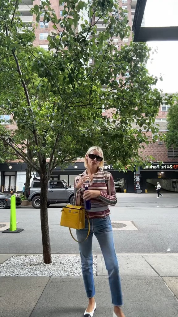 OOTD 🤍 Wearing my new Bottega top!