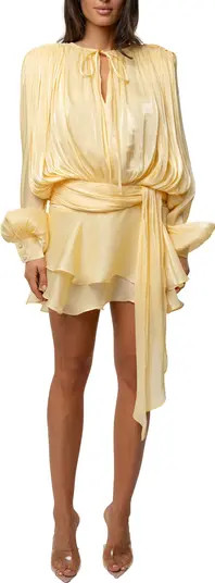 Pure Glow Long Sleeve Minidress | Nordstrom