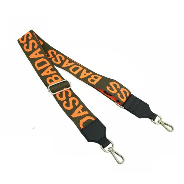 Koala Straps: Olive & Orange - BADASS | Quilted Koala